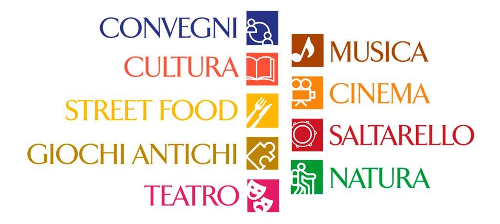 Festa nazionale dei Borghi Autentici 2019: categorie eventi